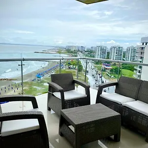 Con Espectacular Vista Al Oceano Apartamento Cartagena